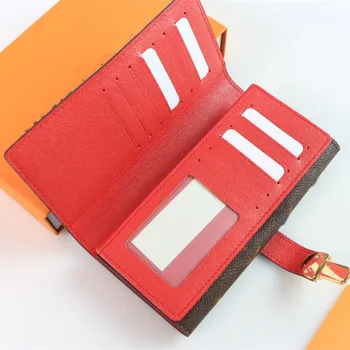 

Women's Luxury Designer Fashion Print Leather Long Wallet Bifold Large Capacity Multi Card Capacity Purse Clutch 20 Card Slots