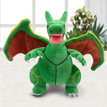 

Japan Anime Rayquaza Charizard Center Mega Evolution Plush Toys PP Cotton Stuffed Animal Children Plush Doll Christmas Gifts
