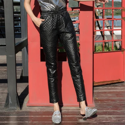 

2019 New Fashion Real Sheep Leather Pants BP37
