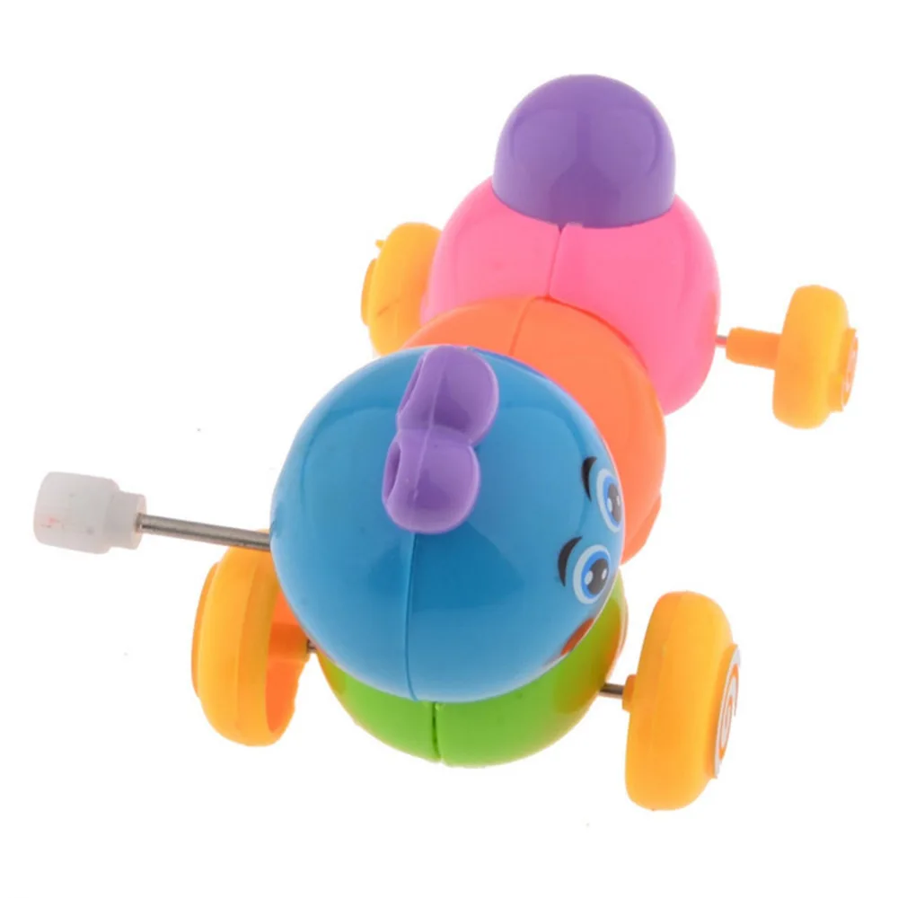 Cute Cartoon Caterpillar Wind Up Toys Running Clockwork Classic Toy Newborn Spring Toy Random Color Cute Cartoon Caterpillar Wind Up Toys Running Clockwork Classic Toy Newborn Spring Toy Random Color