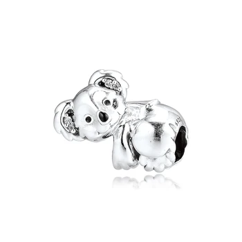 

GPY Koala Charms 925 Original Fit Pandora Bracelet Sterling Silver Charm Beads for Jewelry Making Jewellery