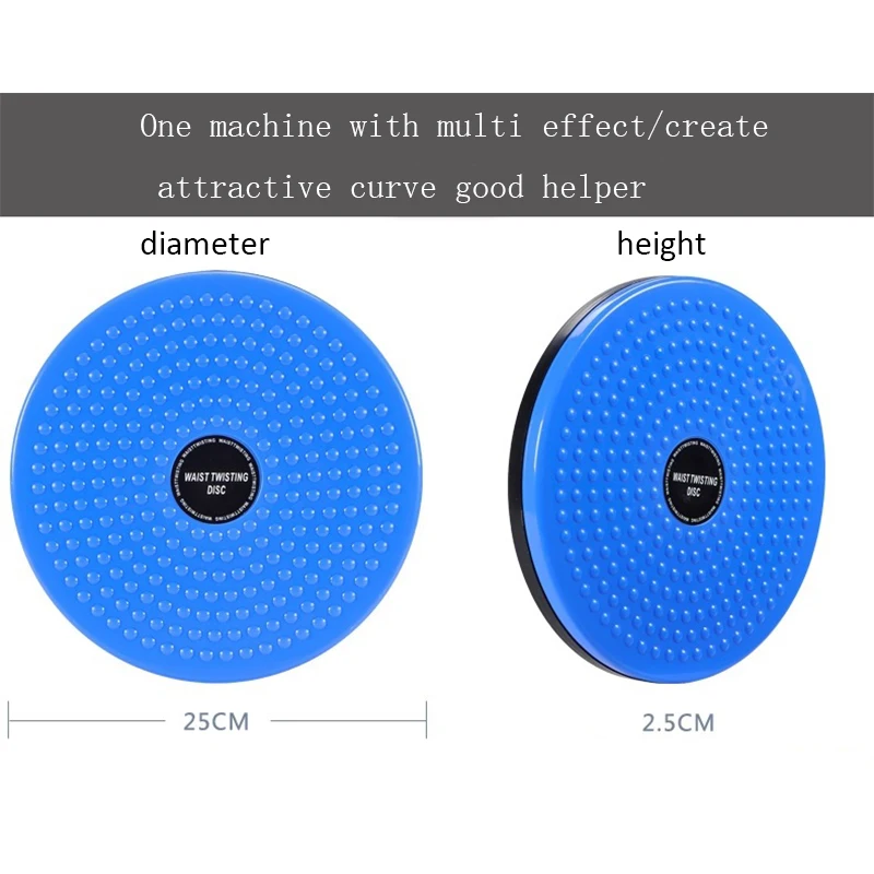 Waist Wriggle Disc for Home Workouts Twister Balance Board Wide Fitness Equipment Exercise Foot Massage Training Gym Yoga