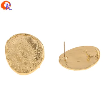 

Cordial Design 50Pcs 23*25MM Jewelry Accessories/Earrings Stud/Irregular Shape/Hand Made/Earring Findings/DIY Jewelry Making