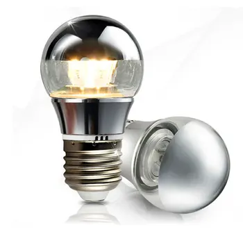 

220V LED Bulb E27 E14 Durable Warm White Shadowless Eye Protect Studio Luminous Energy Saving 5W 7W Restaurant Half Silvering