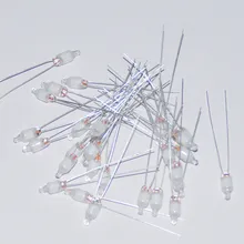 20шт 4 мм Синий неоновый светильник индикатор 4X10 мм неоновые лампы неоновая лампа лампада неоновый светильник