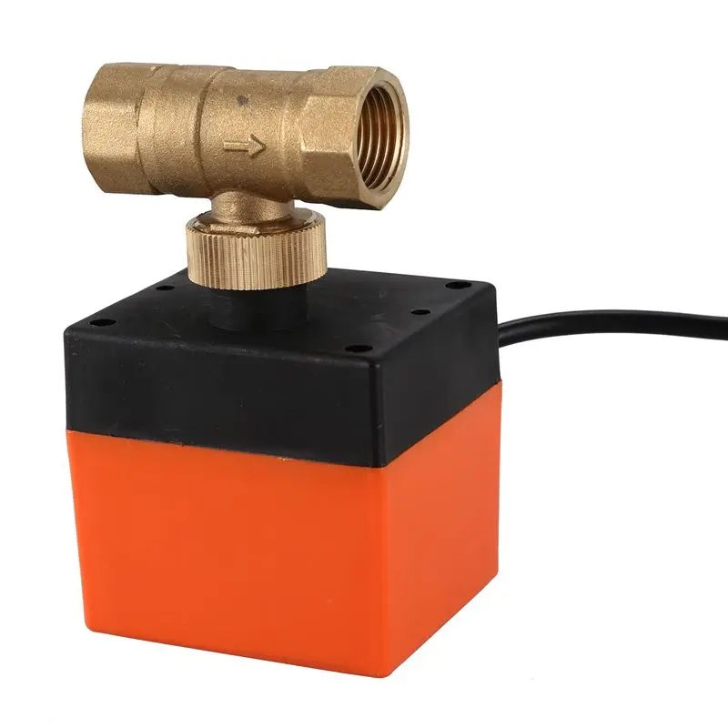 HTHL DN15 2 AC220V кондиционер пол Отопление микро Электрический двухсторонний шаровой