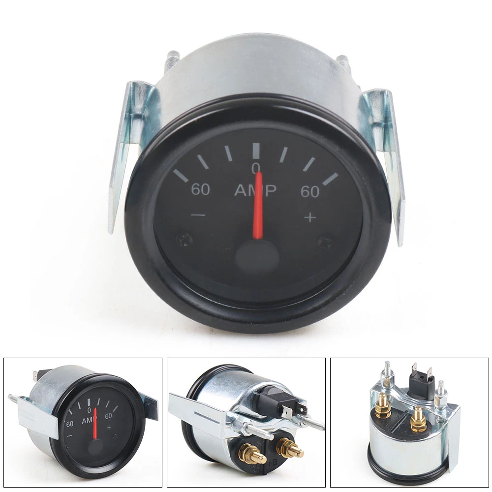 252mmCar60060AmmeterPointerAMPMeterYellowLightAMPGaugeCarMeter.jpg