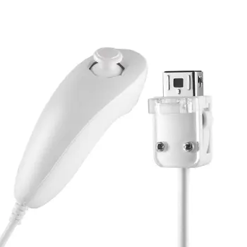 

Portable Nunchucks Controller Remote Gamepad Joystick Video Game Gaming Controller For Nintendo Wii Game Console White