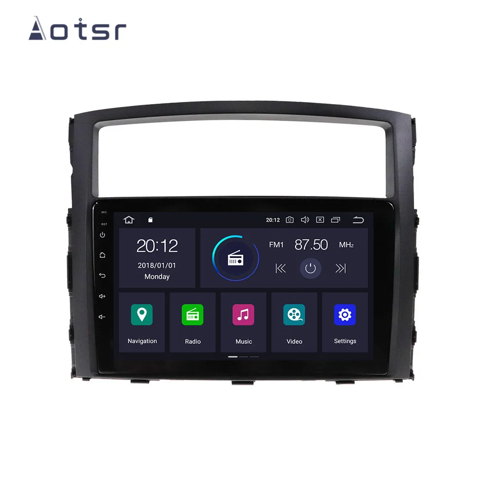 Автомобильная магнитола Android 10 0 для Mitsubishi Pajero 2006-2011 автомобильное стерео радио