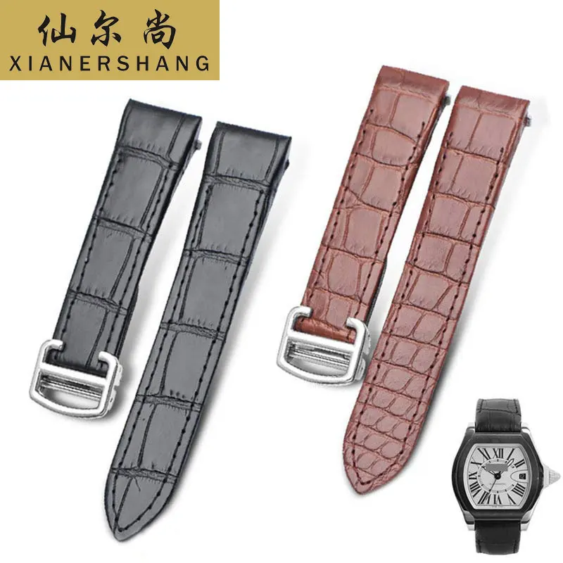 WE500260 orologi ROADSTER DE Strap 15MM 19MM 20MM cinturino in alligatore  cinturini in pelle di coccodrillo cinturino in vera pelle impermeabile -  AliExpress Watches