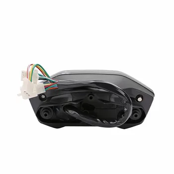 

Hot Universal Digital Gauge 7 Colors Tachometer Speedometer Odometer Gear Fuel Indicator for Motorcycle