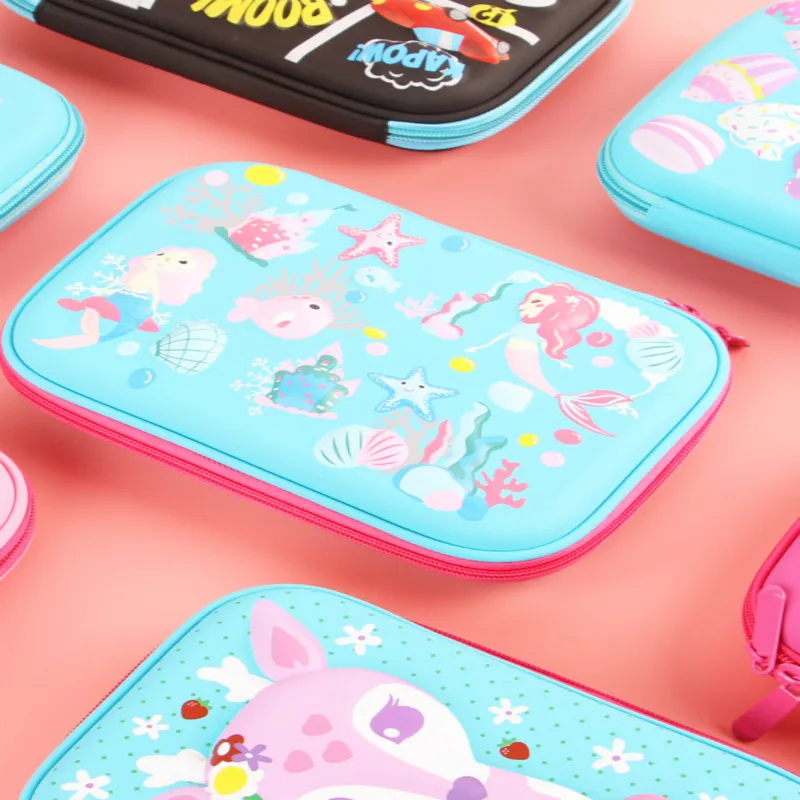 Милый чехол карандаш Единорог большой емкости Kawaii Trousse Scolaire Astuccio ручка школьные