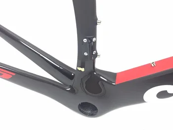 

2020 nouveau cadre de vélo de route en carbone couleur S5 cadre de vélo en carbone avec adaptateur BBright taille 48 51 54 56 58
