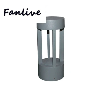 

10pcs Outdoor waterproof wall pillar lamp, modern villa courtyard garden lawn lamp, LED door column lamp