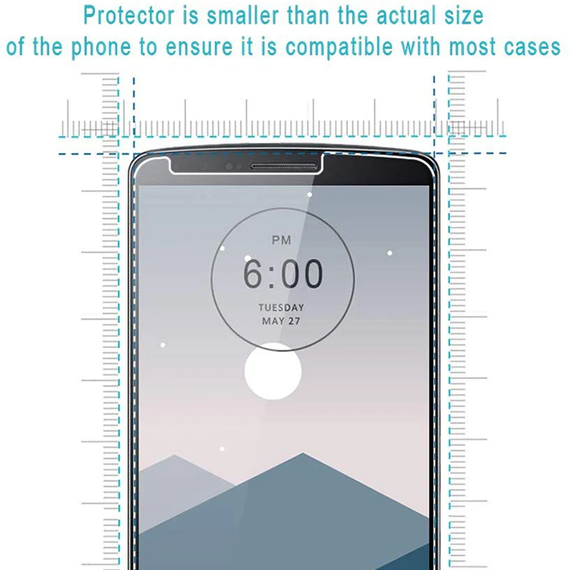 2 шт закаленное стекло для LG G3 защита экрана 9H 2.5D телефон на Защитное стекло для LG G3 D830 D831 D850 D851 D855 стекло