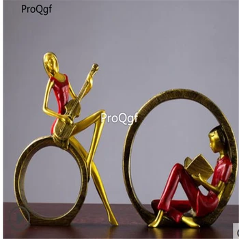 

ProQgf 1Pcs A Set Open Heart Trust Interesting Statue huolisishe