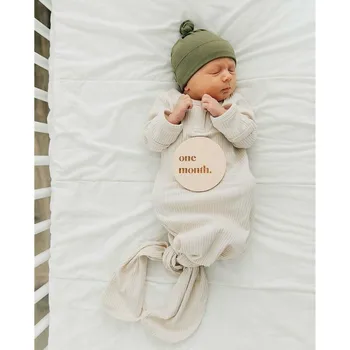 

Infant Kids Baby Boy Girl Swaddle Wrap Newborn Infant Solid Color Sleeping Bag Cotton 100%