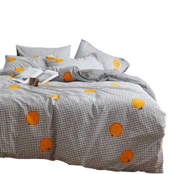 

Cotton Small Fresh Four Piece Set 1.5m/1.8m Bed Girl Heart Princess Wind Four Piece Set Bedding Set Luxury Comforter Set BB50YY