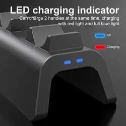 Game Controller Dual Charger Station Stand Wireless Gamepad Fast Charger Holder For Dual Sense Controller Sony Playstation5 PS5 Game Controller Dual Charger Station Stand Wireless Gamepad Fast Charger Holder For Dual Sense Controller Sony Playstation5 PS5