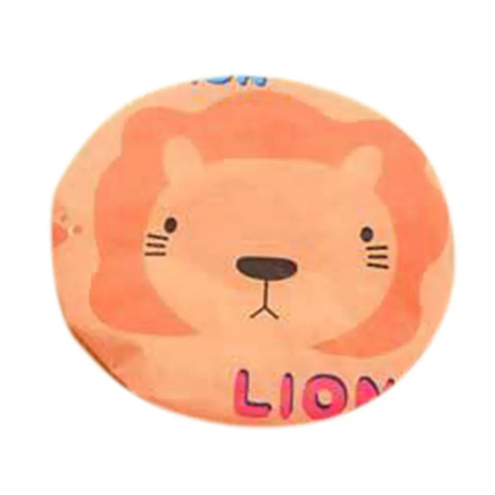 lion Женская шапочка для душа с мультяшным животным принтом, шапочка для ванной, водонепроницаемая, ПВХ, эластичная, дизайнерская, для взрослых, шапочка для купания, для девушек, покрытие для волос - Цвет: lion