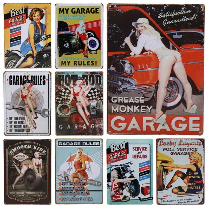 

30X20cm Vintage Metal Tin Signs Retro Plaque Poster Bar decoration Pub Club Wall Tavern Garage Home Decor Plate Art Craft H20