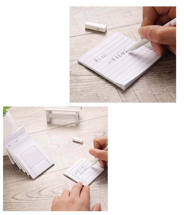 Квадратный индекс post-it для студентов, Обучающие канцелярские товары в полоску, в клетку, с горизонтальной линией, записная книжка, офисный стол, сообщение, примечание, N times post