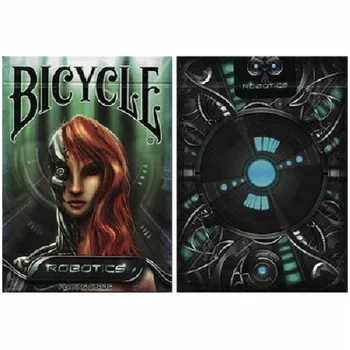 

Bicycle Robotics Playing Cards Robot Deck Poker Size USPCC Limited Edition Magic Card Games Magic Tricks Props for Magician