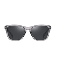 DOKLY Brand Clear Grey Frame Men Women Sunglasses Polarized Mirror Designer Mirror lens Oversized Sunglasses Female Sun glasses 2
