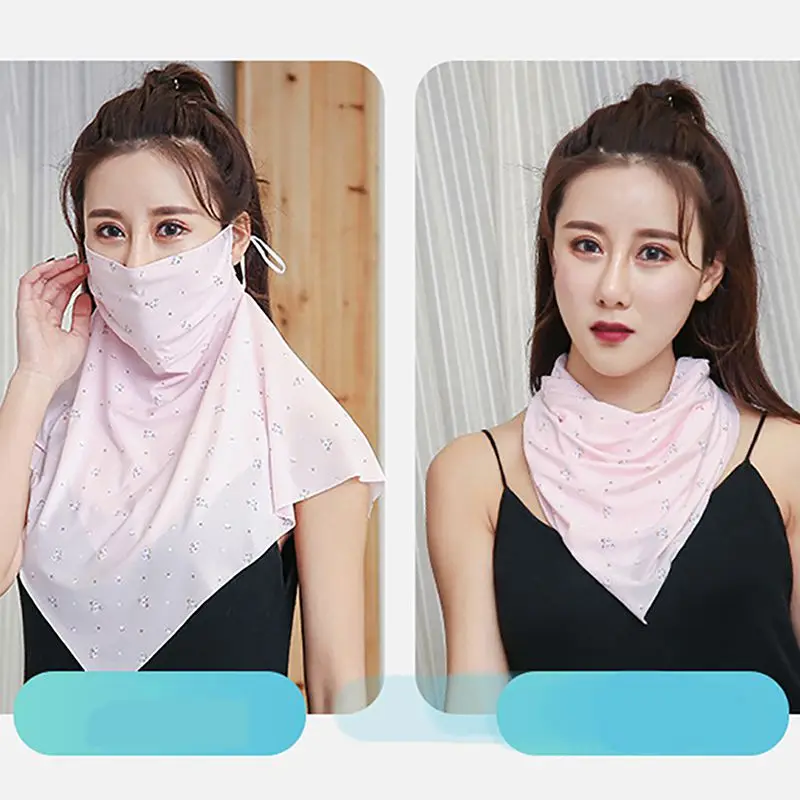 Уличная Ветрозащитная маска пылезащитные Зонт Ice Silk шеи крышка защитные маски шарф