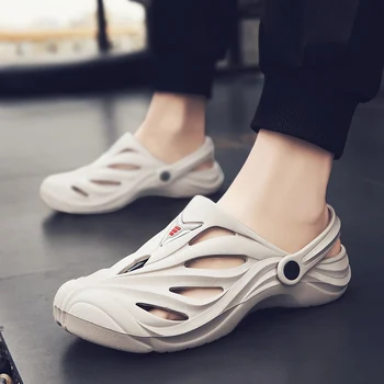 

2020 Fashion Men Sandals Water Beach Shoes Clogs Slippers Men Casual Jelly Sandals Men Lightweight Sandals Garden Clogs Shoes