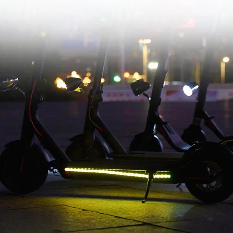 Электрический скутер полоса светильник Скутер Складной СВЕТОДИОДНЫЙ Светильник Красочные маркеры для Xiaomi M365 Электрический скутер запчасти аксессуары