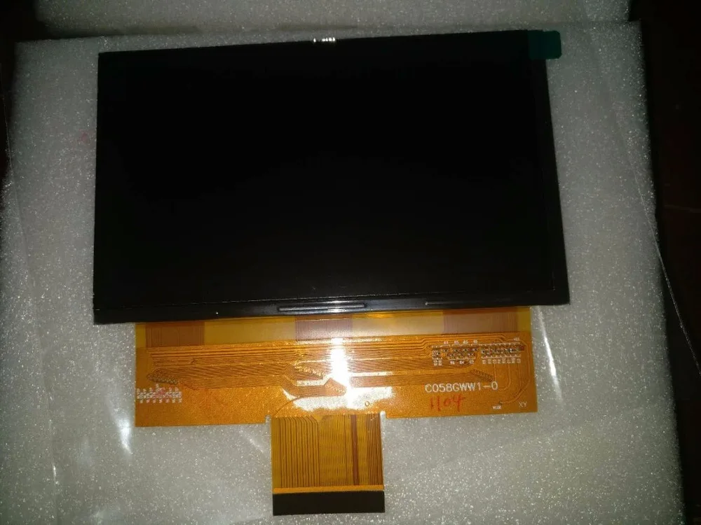 5.8 inch LCD screen C058GWW1-0 C058GWW1 For vivibright gp 100 CL720D CL760 Projection instrument