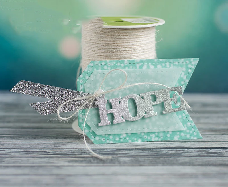 WISH HOPE JOY буквы металлические режущие штампы трафареты для DIY скрапбукинга фотоальбома бумажные карты декоративные ремесленные тиснения штампы