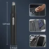 Kemei Portable Nose Ear Hair Trimmer Micro USB Charging 3-in-1 Eyebrow Beard Trimmer for Men and Women Pain-Free Lightweight 4