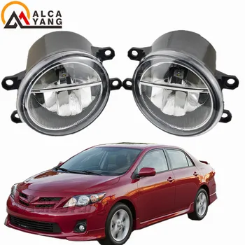 

2PCS Super Bright LED Fog Head Lamp Left Right Front Fog Lights H8 H11 Socket For Toyota Prius Hatchback (ZVW3_) 1.8 Hybrid 2009