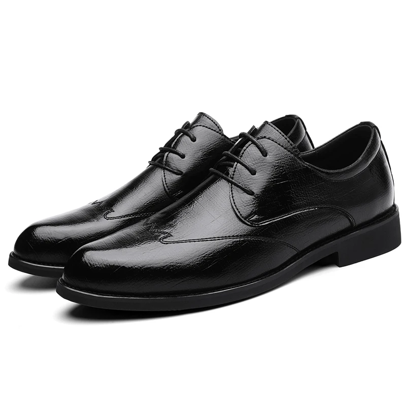 

Men's Casual Shoes Black Designer Formal Oxford Shoes for Men Wedding Shoes Leather Italy Pointed Toe Mens Dress Shoes Oxford *