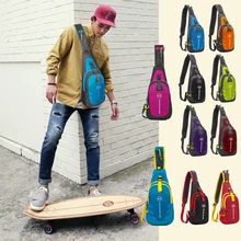 Слинг рюкзак Грудь сумка через плечо сумки на плечо путешествия Спорт Туризм Тренажерный Зал Рюкзак Спорт на открытом воздухе тренажерный зал фитнес бег Сумка