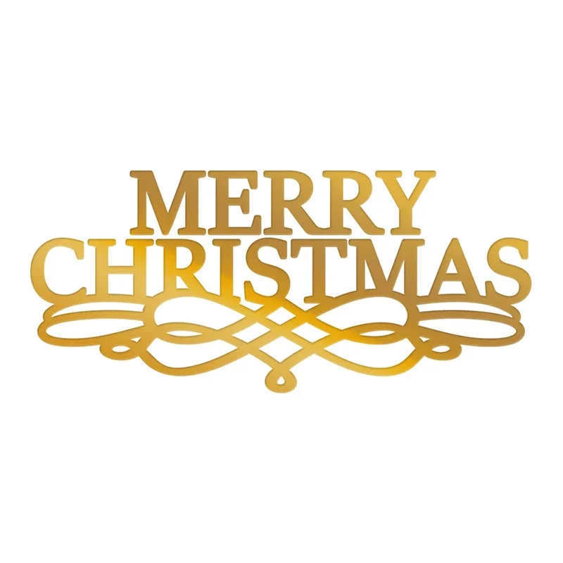 

Merry Christmas Metal Hot Foil Plates New 2019 for DIY Scrapbooking Letterpress Embossing Cards Making Crafts Supplies