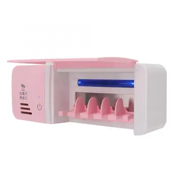 

Intelligent Bathroom Far Infrared Toothbrush Sterilizer Wall Mounted Toothbrush Holder Sterilizer Sanitizer