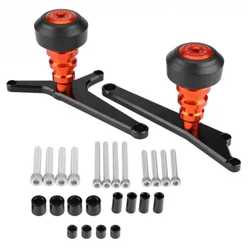 

1 Pair Motorcycle Accessories Fall Frame Sliders Crash Protector Cover Guard for KTM RC390 2014 2015 2016