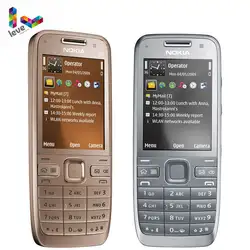 Nokia E52 GSM смартфоны wifi Bluetooth gps 3.2MP Поддержка Русская и арабская клавиатура Оригинальный разблокированный мобильный телефон