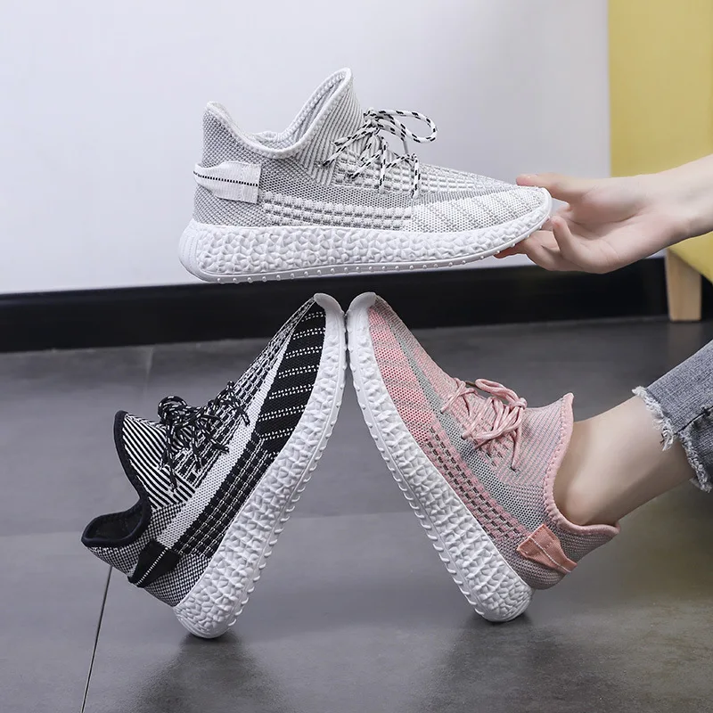 

2019 Athletic Shoes New Style Students Summer Women's Running Daddy Breathable Korean-style Versatile Low Top Korean-style Shoes