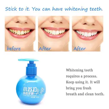 

200g Baking Soda Toothpaste Fresh Blueberry Passion Toothpaste Oral Tooth Whitening Whitening Fruit Bottled Removal Care St C6X9