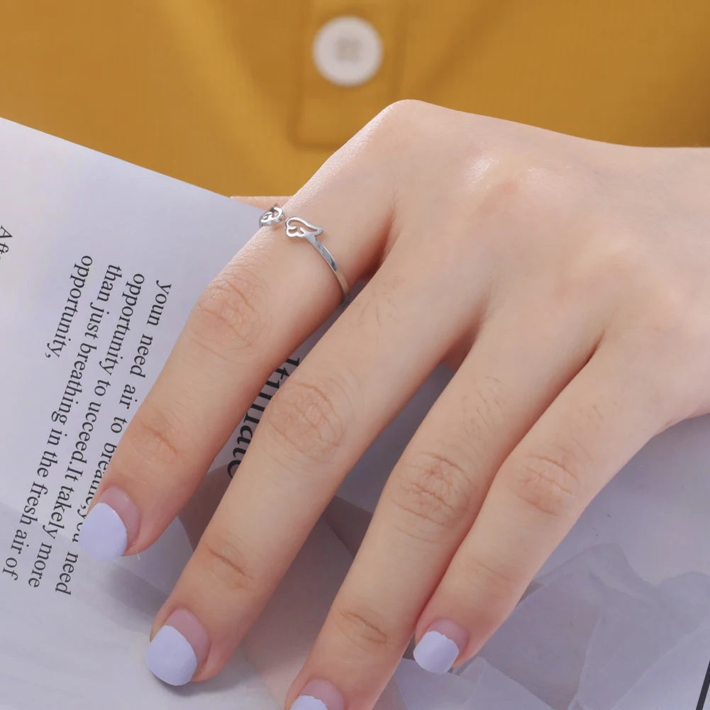 Adjustable Rings for Women Stainless Steel Skyrim
