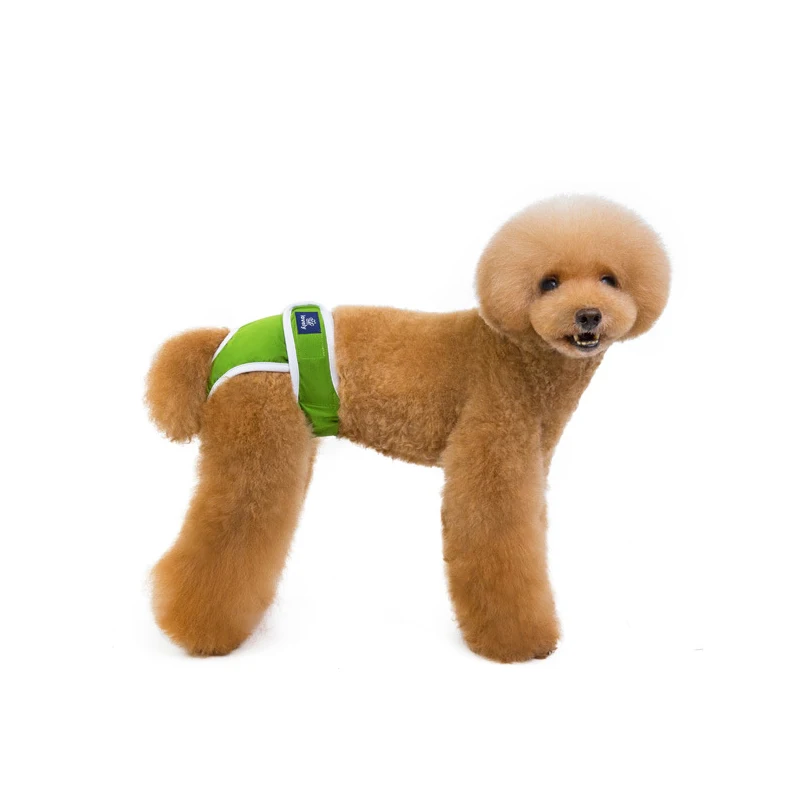 Dog Physiological Pants Solid Color Washable Diaper Washable Sanitary Panties Shorts Female Dog Briefs Pet Menstrual Pants