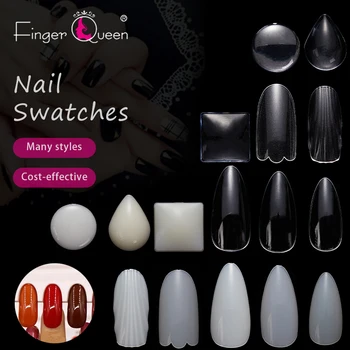 

120PCS Color Card Template Polish UV Gel Sticker Decoration Practice Display Salon Tools Nail Swatches