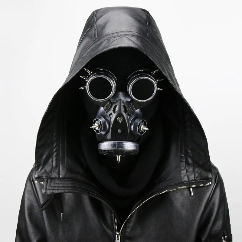 

Custom steam punk STEAMPUNK retro glasses mask for Halloween COSPLAY bar performance props