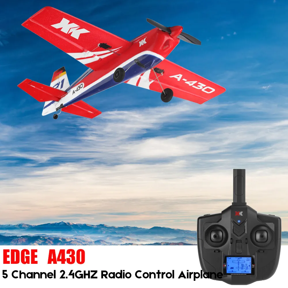 Новое поступление XK A430 2,4G 5CH бесщеточный двигатель 3D6G система RC самолет EPS самолет совместимая Futaba RTF пульт дистанционного управления игрушки# g4
