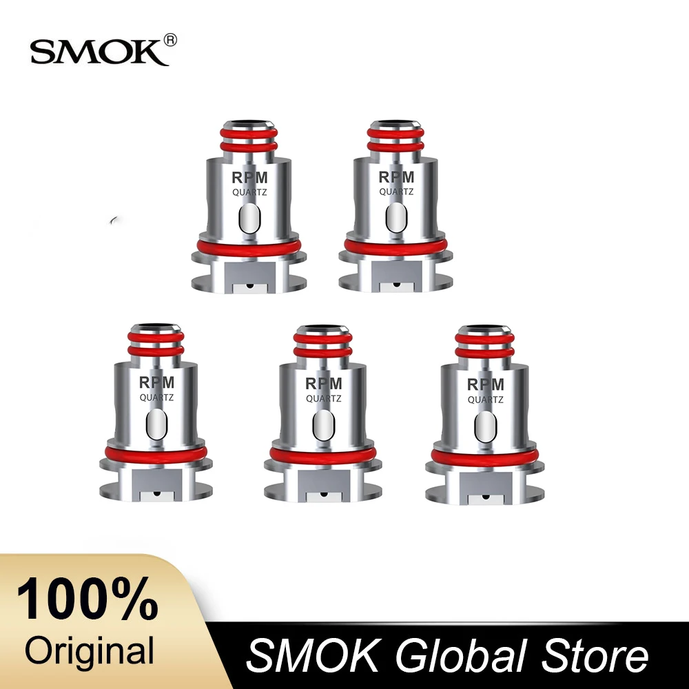 SMOK RPM80 катушка 0 4 Ом RGC 6/0 8/1/1/Ом об/мин сетка Тройная кварцевая SC DC головка для Smok Pro