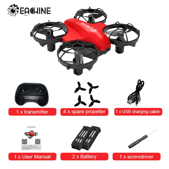 Eachine E008 Mini Drone 2.4G 4CH 6 Axis Headless Modus Infrarood Obstakel  Vermijden 360 Graden Roll Rc Quadcopter Rtf dron Speelgoed|RC Quadcopter| -  AliExpress